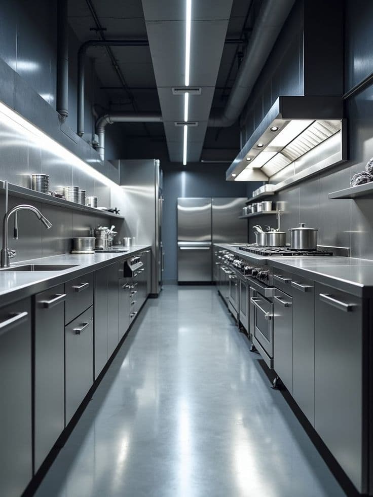 Кухонний фартух з нержавійки